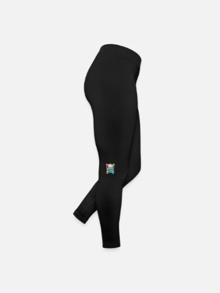 Skullhead Controller - Women’s Jersey Leggings - black - Right