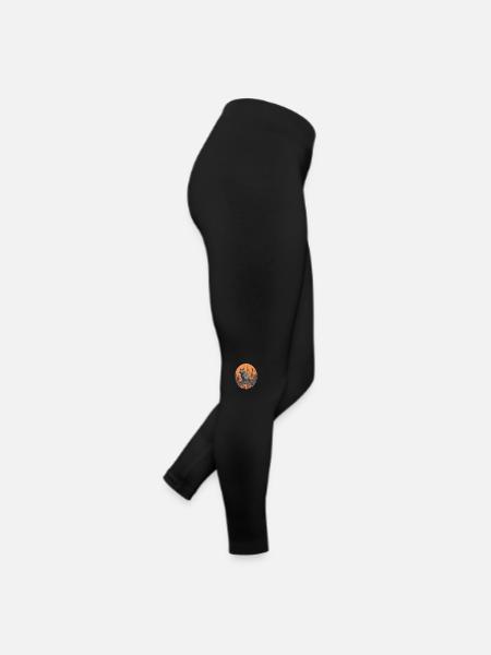 Chat monstre - Legging en jersey Femme - noir - Droite
