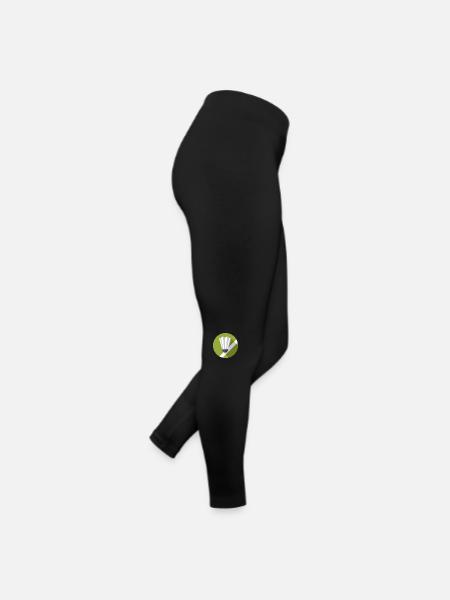 Ballsport - Frauen Jersey Leggings - Schwarz - Rechts