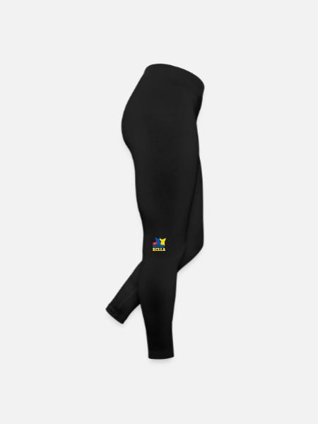 Bono Bella Merch YT UA 6 - Frauen Jersey Leggings - Schwarz - Rechts