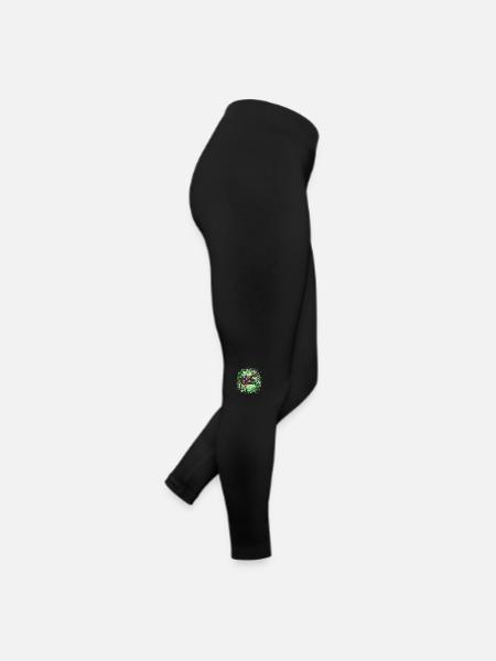 Cow - Women’s Jersey Leggings - black - Right