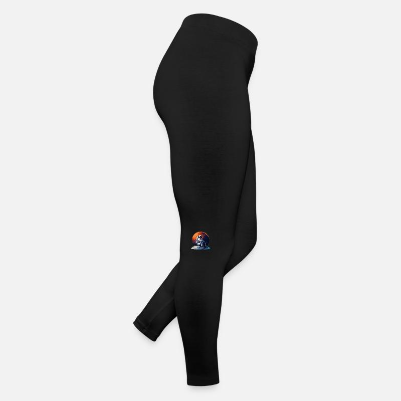 Astronaute échoué - Legging en jersey Femme - noir