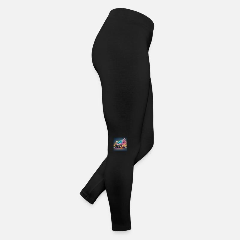 Kosmischer Blitz 2024 Frauen Jersey Leggings