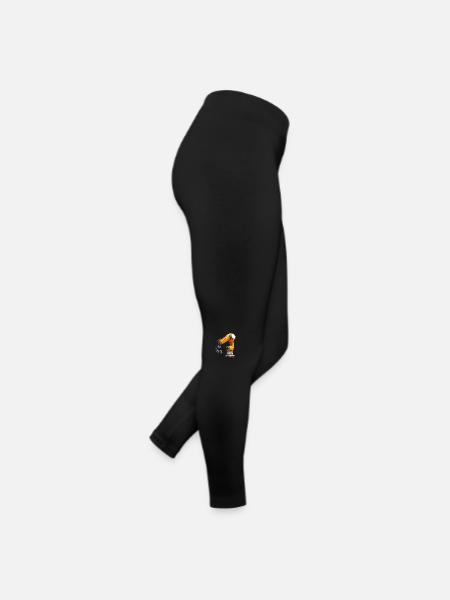 Inserter, RobotArm, Industrial High-Tech Style - Women’s Jersey Leggings - black - Right