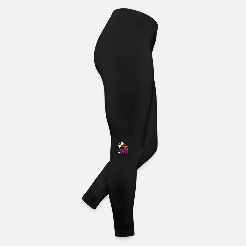 Time to be Scary Halloween Ghosts Women’s Jersey Leggings