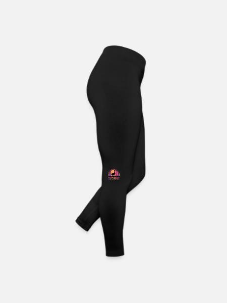Juste Une Fille Qui Aime Les Canards - Legging en jersey Femme - noir - Droite