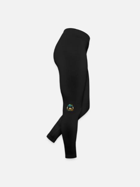 Level 19 Freigeschaltete Geschenkidee 19 Jahre - Frauen Jersey Leggings - Schwarz - Rechts