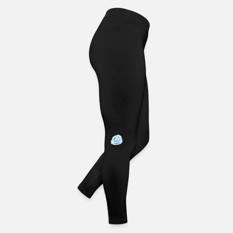 Sailboat - illustration Women’s Jersey Leggings