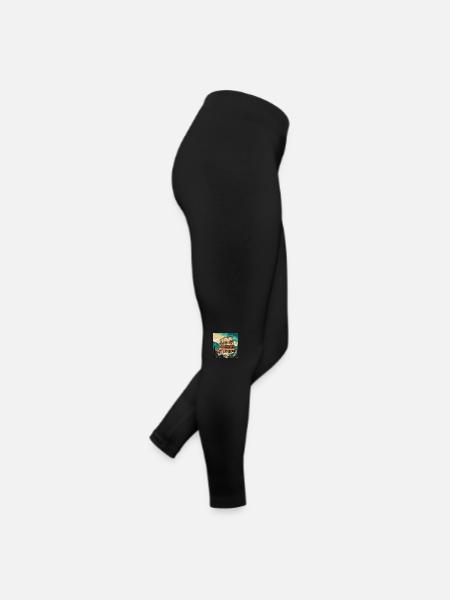 Colosseum Rome - Women’s Jersey Leggings - black - Right