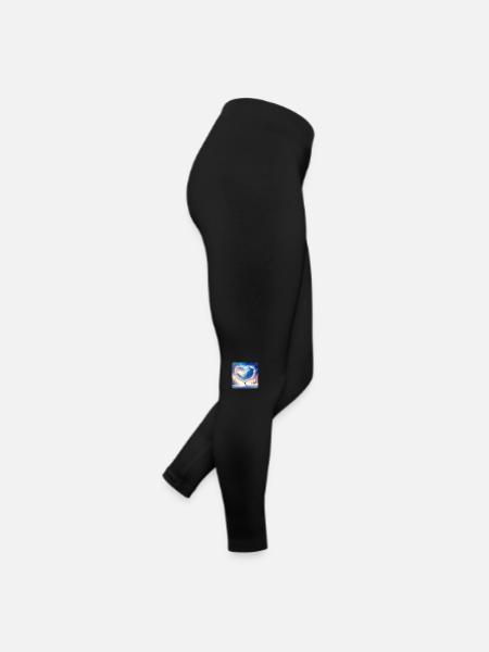 Winter Heart 2 - Women’s Jersey Leggings - black - Right