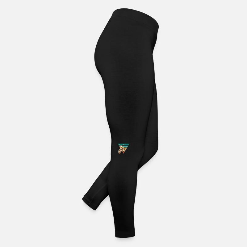 Vintage Motorcycle - Retro Gift Idea Women’s Jersey Leggings