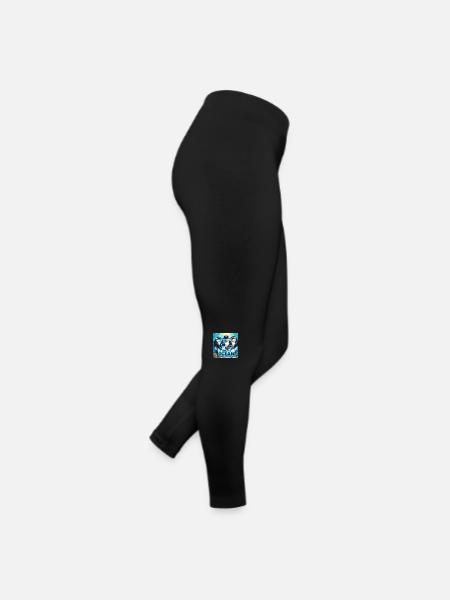 Orca Family - Women’s Jersey Leggings - black - Right