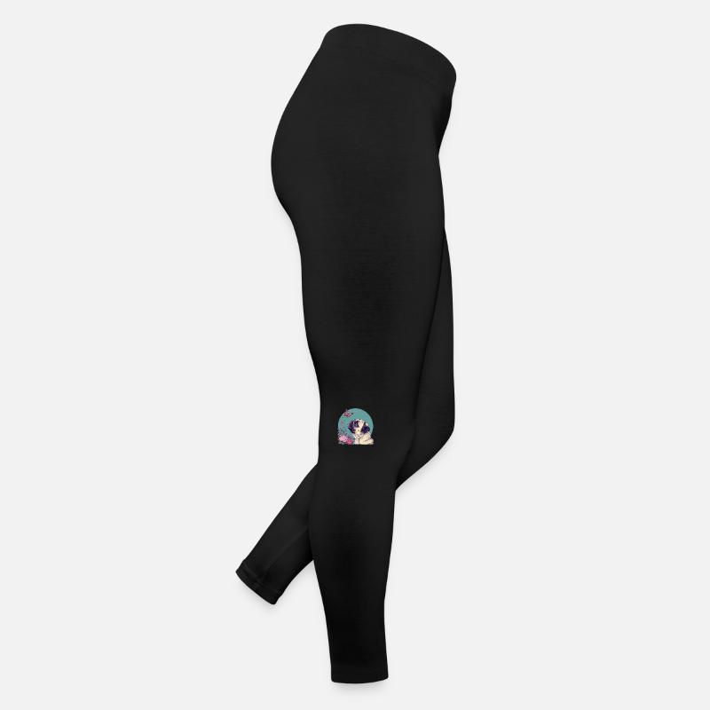 Carlin et papillon Legging en jersey Femme
