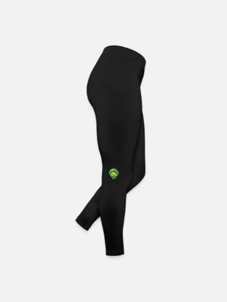 Brocoli sucré pour bébés et enfants - Legging en jersey Femme - noir - Droite