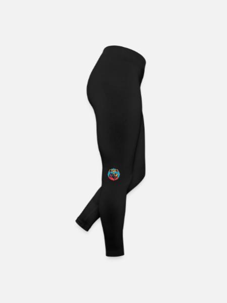 Wombat - Frauen Jersey Leggings - Schwarz - Rechts