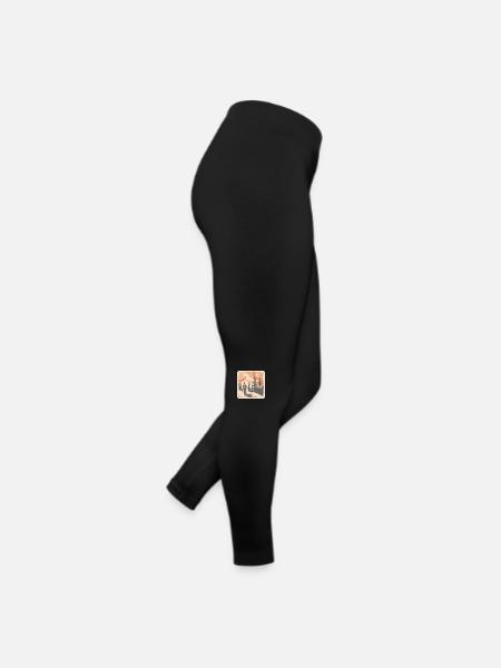 Randonnée, Randonnée, Montagnes, Nature, Camping, Sommet, Alpes - Legging en jersey Femme - noir - Droite