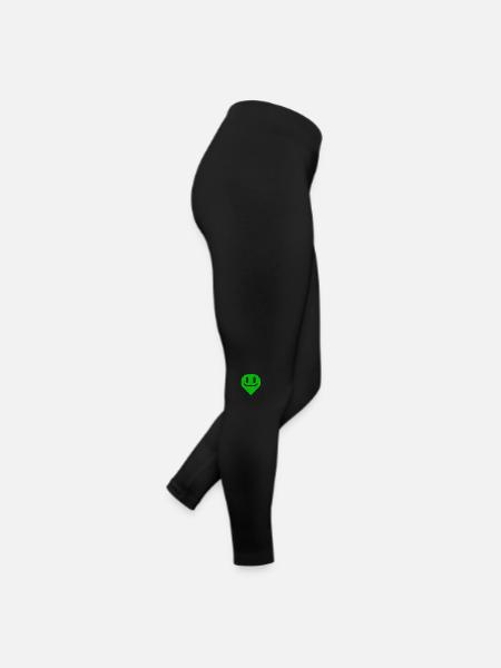 Vivi le joyeux - Legging en jersey Femme - noir - Droite