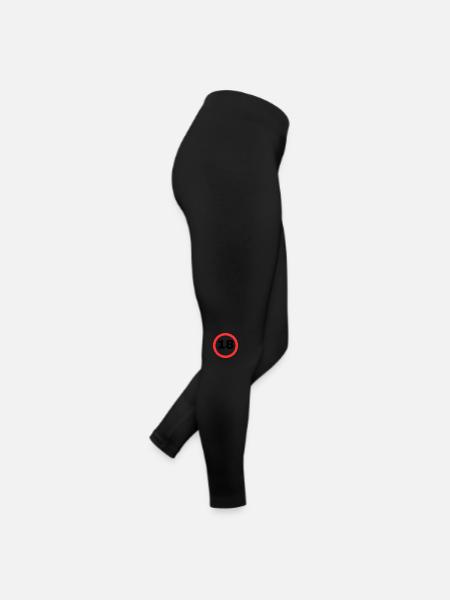 18 Jahre alt - Frauen Jersey Leggings - Schwarz - Rechts