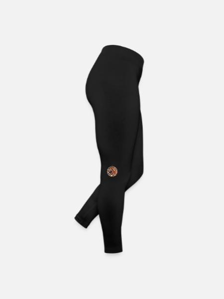 Meise - Frauen Jersey Leggings - Schwarz - Rechts