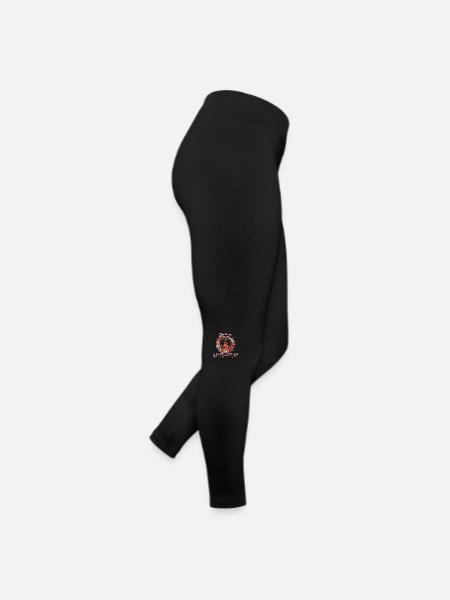 Enjoy Don't Destroy mother earth - Women’s Jersey Leggings - black - Right