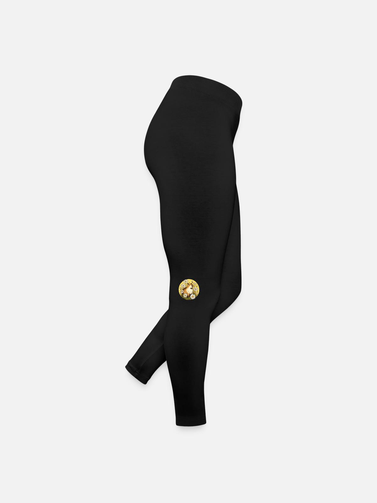 Capybara - Women’s Jersey Leggings - black - Right