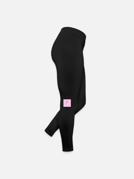 Sucette - bonbons - Legging en jersey Femme - noir - Droite