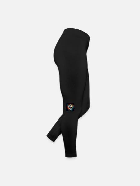 Culturisme - Legging en jersey Femme - noir - Droite
