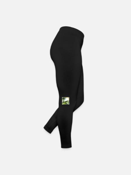 Self-love - Women’s Jersey Leggings - black - Right