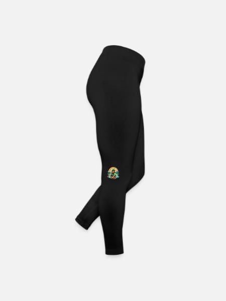 Kayak Trèfle de la Saint-Patrick - Legging en jersey Femme - noir - Droite