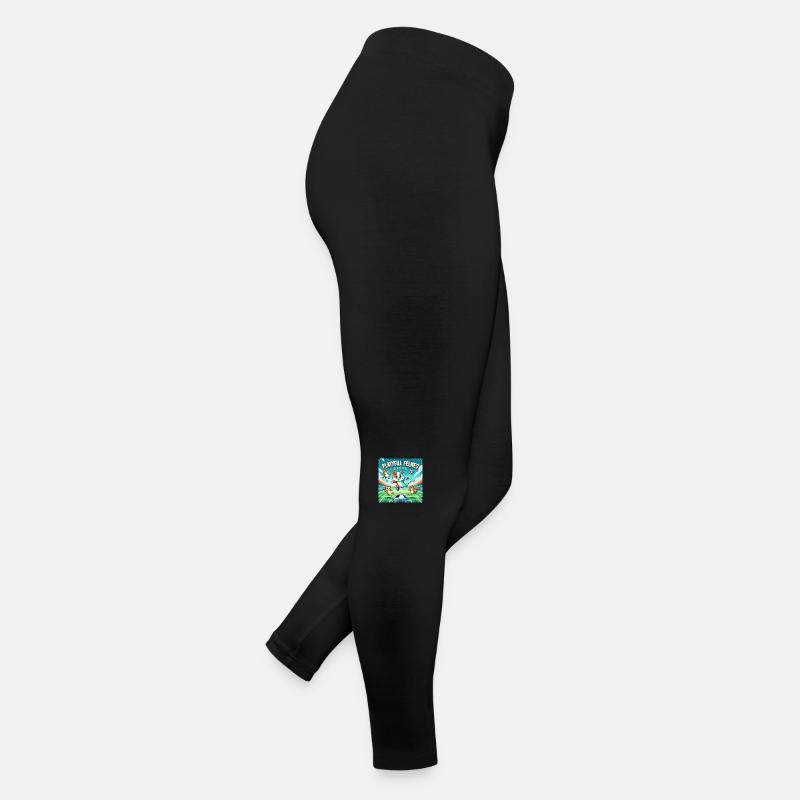 Soccer Cats 003 - Women’s Jersey Leggings - black