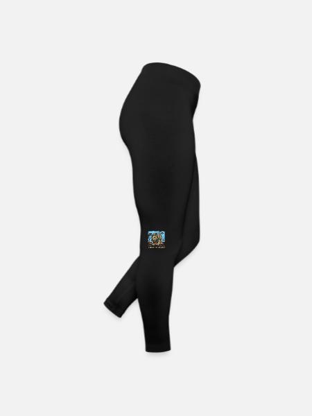 African Lion 2024 03 - Women’s Jersey Leggings - black - Right