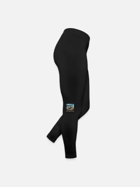 African Lion 2024 01 - Women’s Jersey Leggings - black - Right