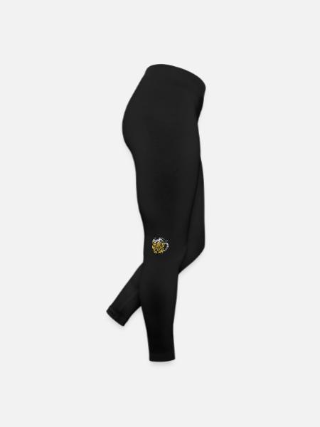 Laby Nouze - Frauen Jersey Leggings - Schwarz - Rechts