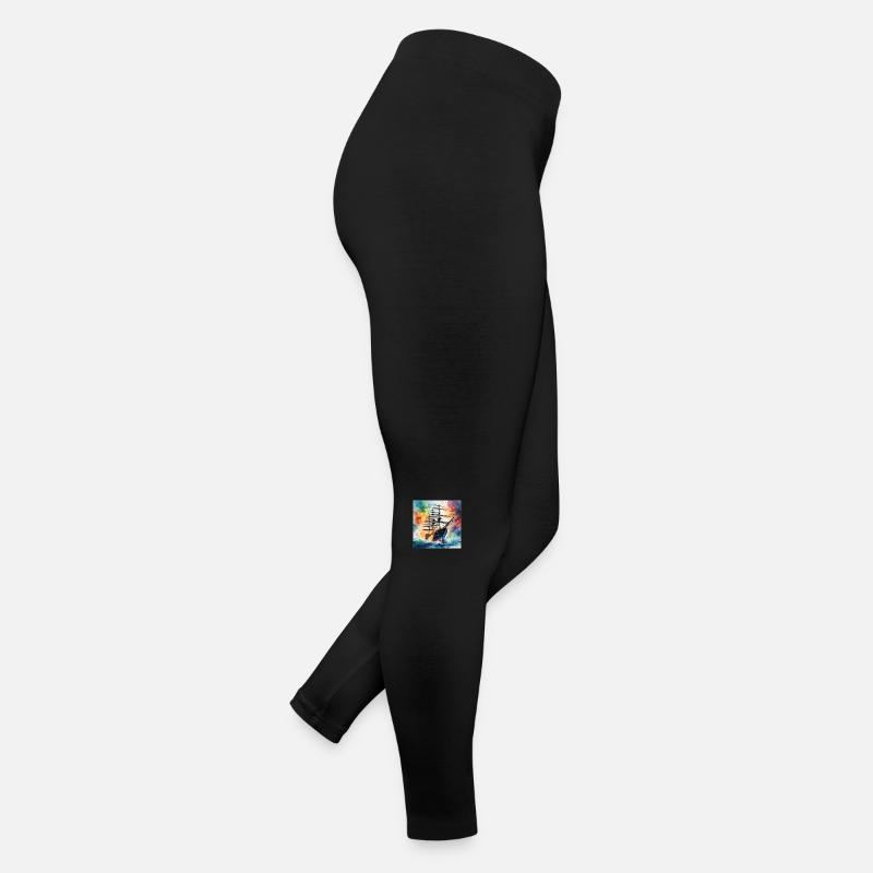 Segelschiff Frauen Jersey Leggings