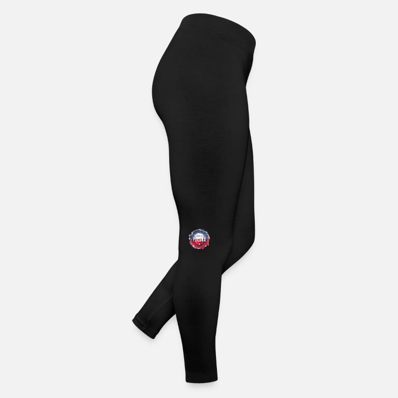 Made in Polska Polen polnisch rot weiß Geschenk Frauen Jersey Leggings