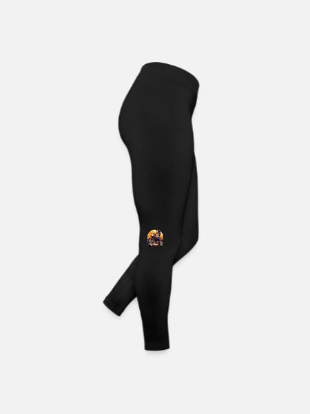 Ride the Adventure – Power, Style & Freedom - Women’s Jersey Leggings - black - Right