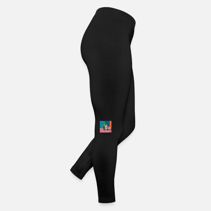 You look thirsty - Women’s Jersey Leggings - black