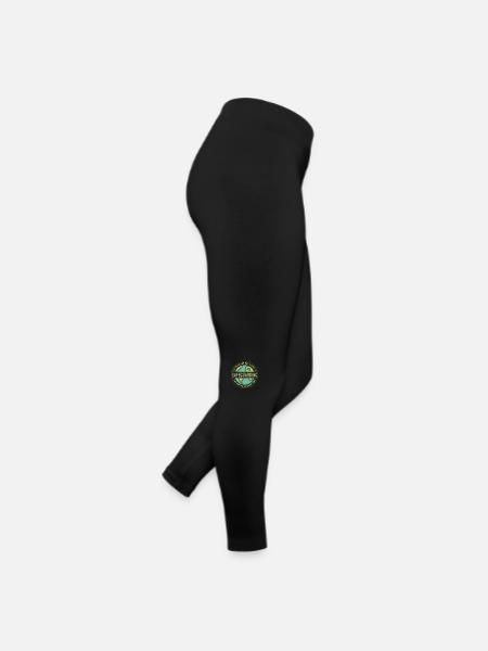 Safeguarding Our Planet Earth Day Environmental P - Frauen Jersey Leggings - Schwarz - Rechts