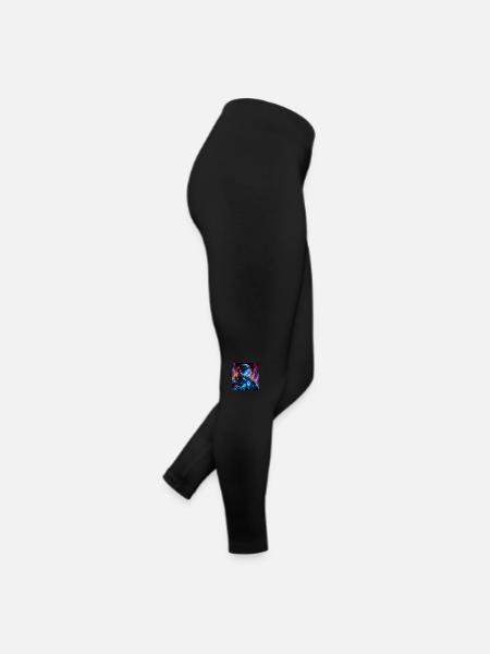 Astronaute dans l’espace - Legging en jersey Femme - noir - Droite