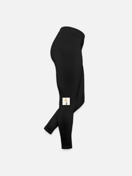 Tasse à café - Legging en jersey Femme - noir - Droite