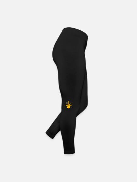 Konrad - Legging en jersey Femme - noir - Droite