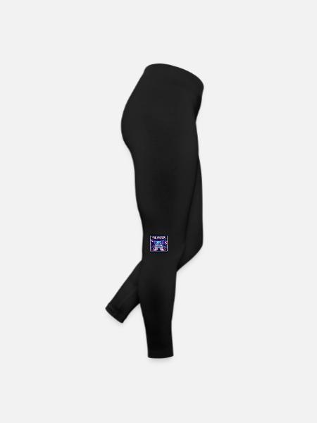 PimpYourCode - Frauen Jersey Leggings - Schwarz - Rechts