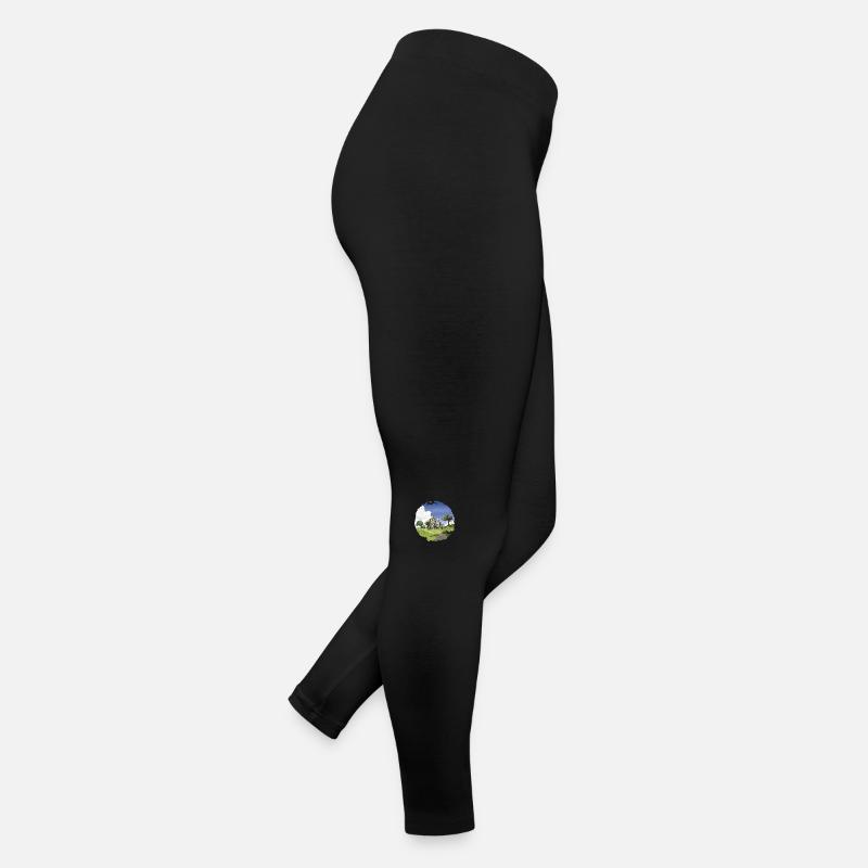 Die Kirche in Trümmern Frauen Jersey Leggings