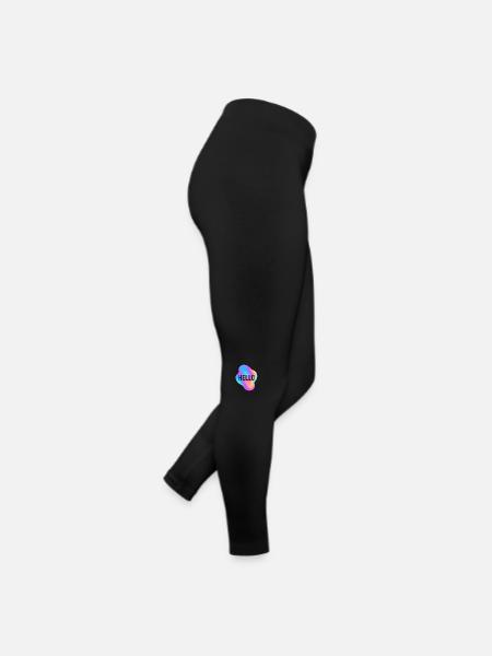 Hello - Women’s Jersey Leggings - black - Right