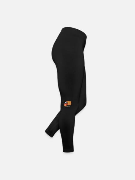 CAMION - Legging en jersey Femme - noir - Droite