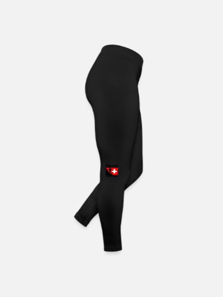 Swiss Hiking Crew Chemise de randonnée - Legging en jersey Femme - noir - Droite