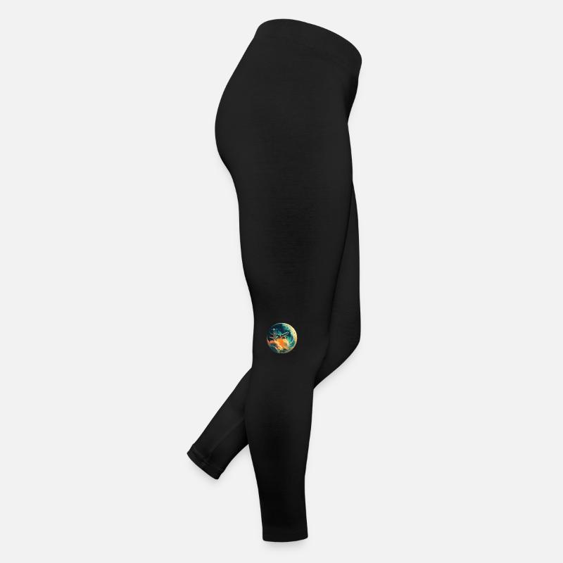 Global Flight: A Journey Around the Earth Women’s Jersey Leggings