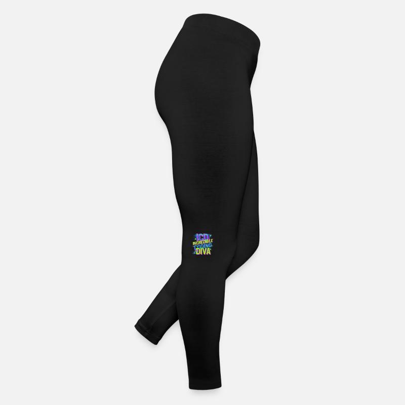 Menti creative nel codice medico Leggings in jersey da donna