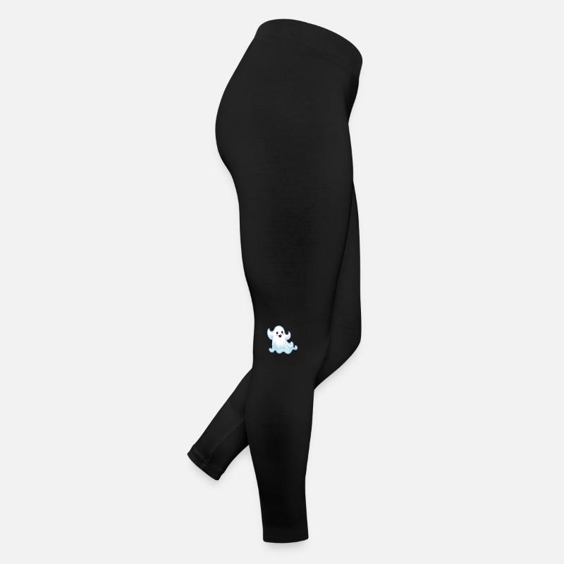 Ghost Ghost Cartoon Women’s Jersey Leggings