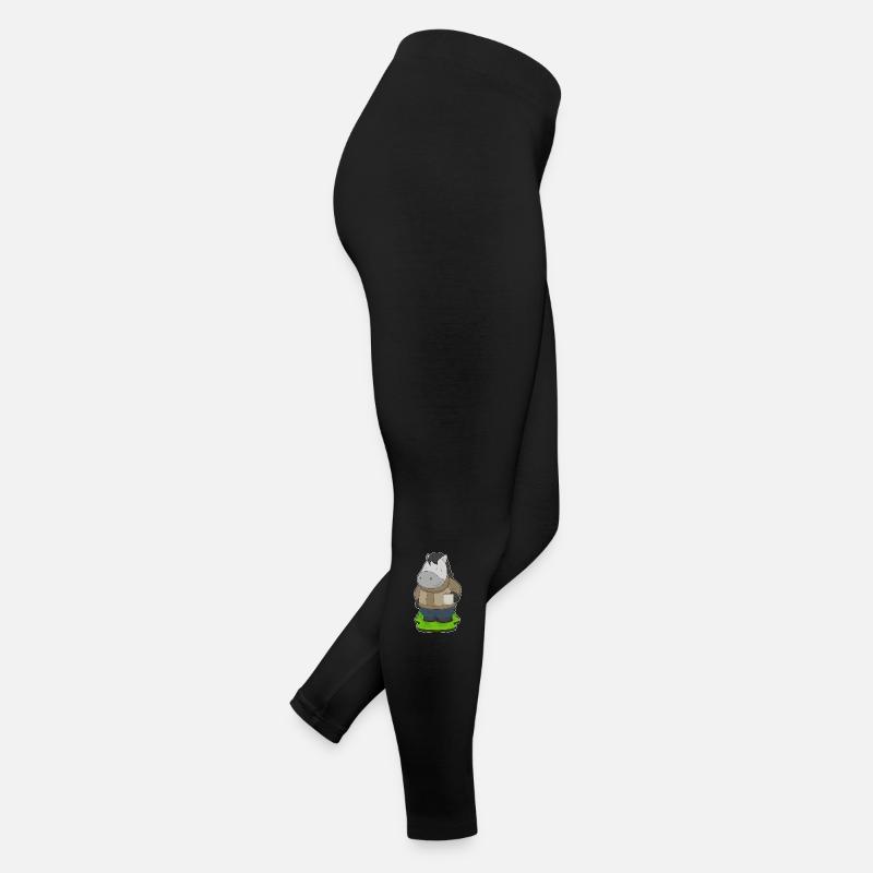 Pferd Tasse Kaffee Frauen Jersey Leggings